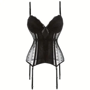 Lingerie Bustier Porte-Jarretelle Sexy pour Femme