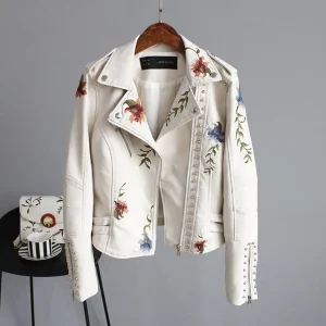 Camille - Manteau en cuir Femme