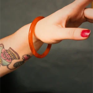 Bracelet Vintage Orange Ambré