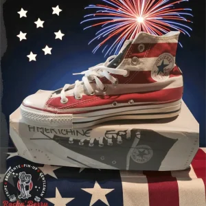 Converse Vintage Homme – 90s Made in USA – Stars, Stripes & Old School Spirit (42)