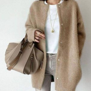 Louise - Cardigan élégant automne femme