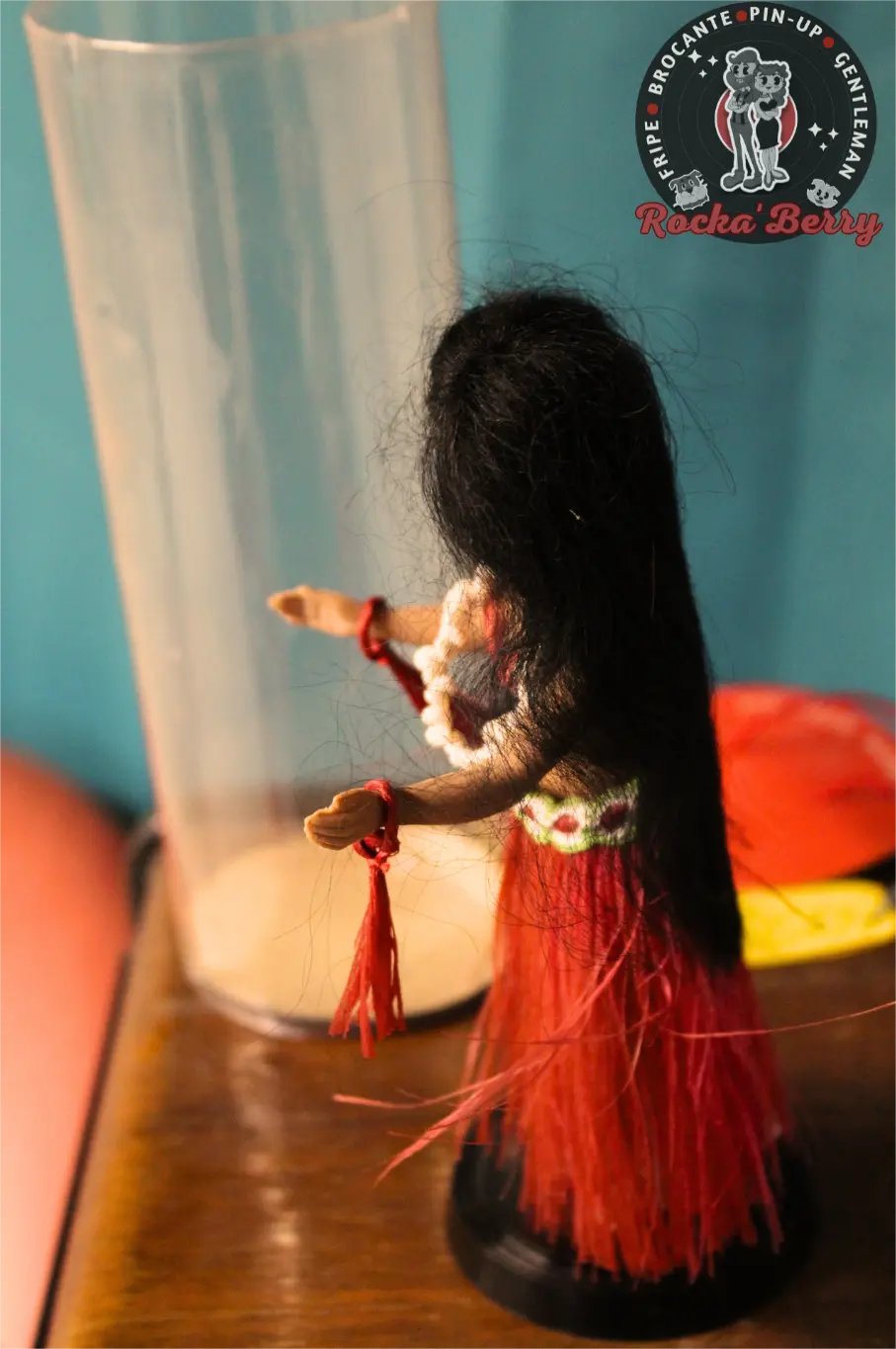 (Rare) Authentique Poupée Tahitienne Mareva - Année 60 – Image 3