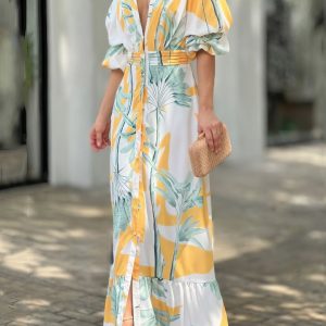 Robe Fleurie Plage – Marine