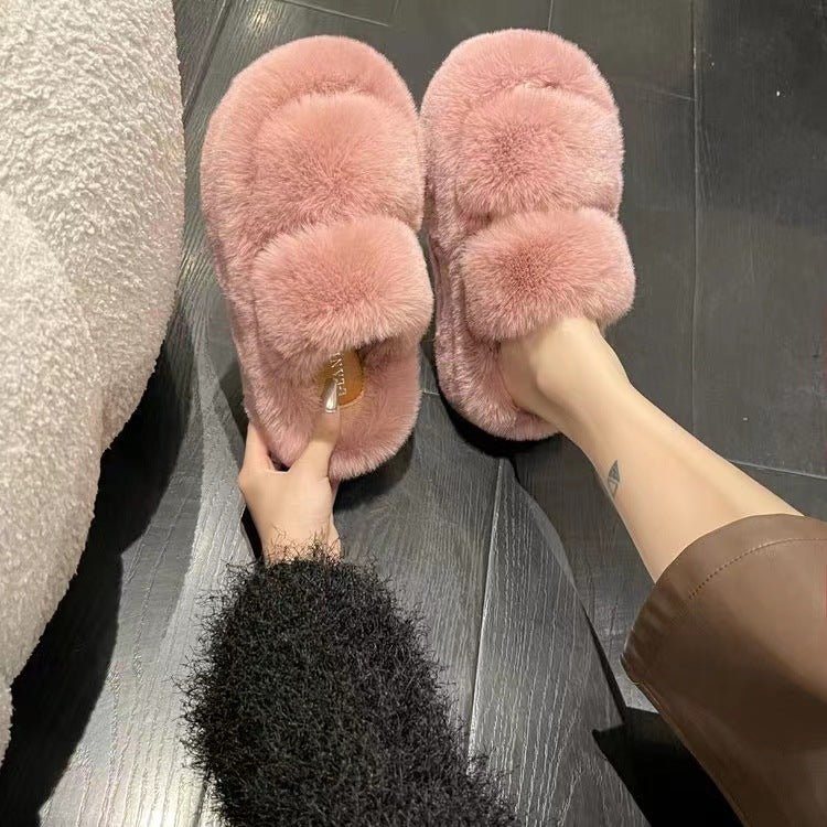 Chaussons d'intérieur épais et chauds – Image 9