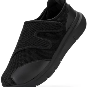 Chaussures homme noires respirantes été décontractées à scratch