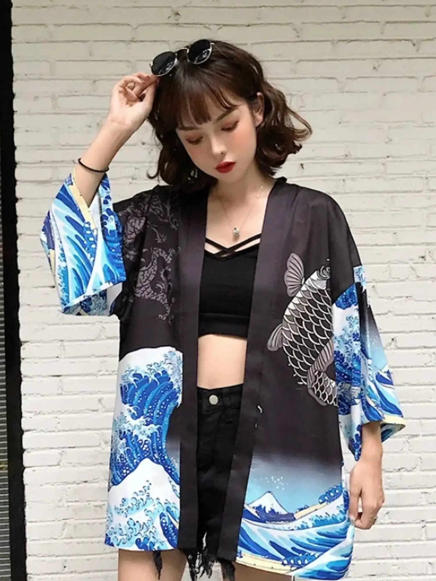 Veste kimono Koiwave – Image 4