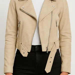 Ora | Veste courte à fermeture éclair oblique