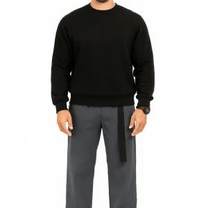 Pantalon basique décontracté homme en tissu extensible doux