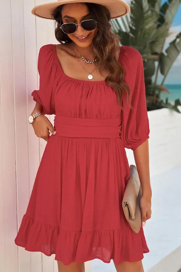 Robe Champêtre Blanche – Image 2