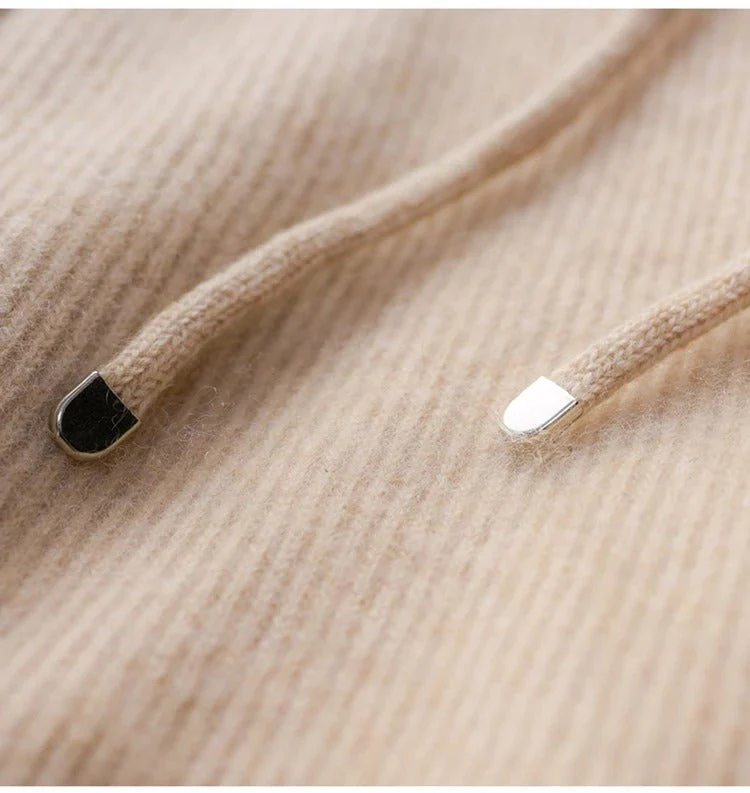 Wan | Manteau à capuche en laine – Image 8